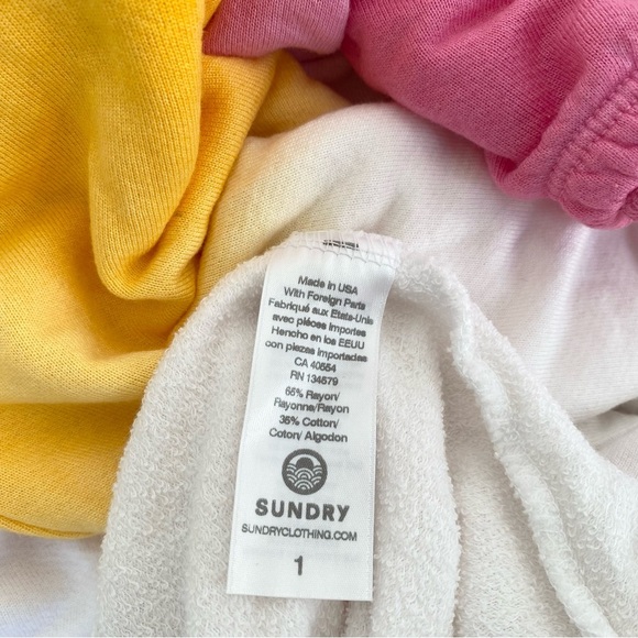 NWT Sundry Dip-Dye Sweatpants - Picture 7 of 7